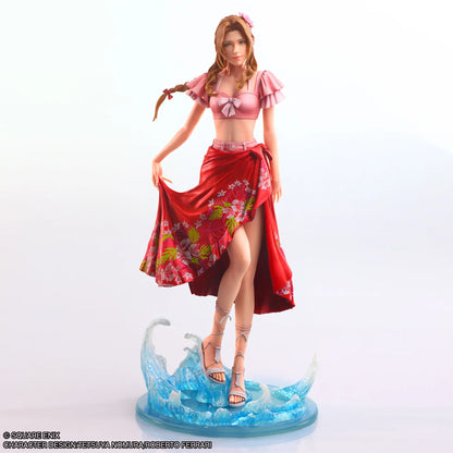 Square Enix Final Fantasy VII Rebirth Static Arts - Aerith Gainsborough (Swimsuit Ver.)