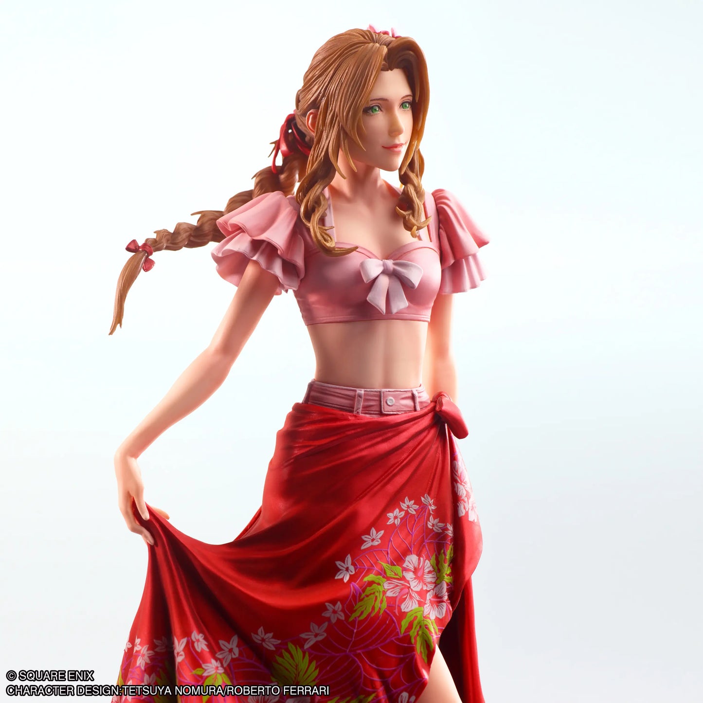 Square Enix Final Fantasy VII Rebirth Static Arts - Aerith Gainsborough (Swimsuit Ver.)