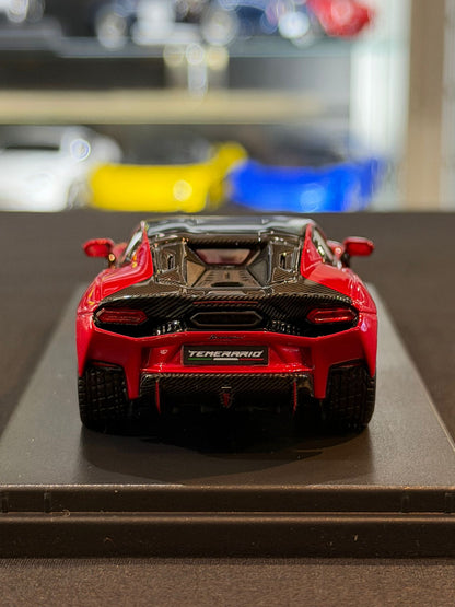 Looksmart 1/43 Lamborghini Temerario Alleggerita Package (Rosso Efesto)