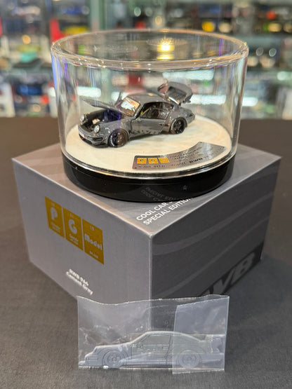 PGM 1/64 Porsche RWB 964 (Cement Gray)