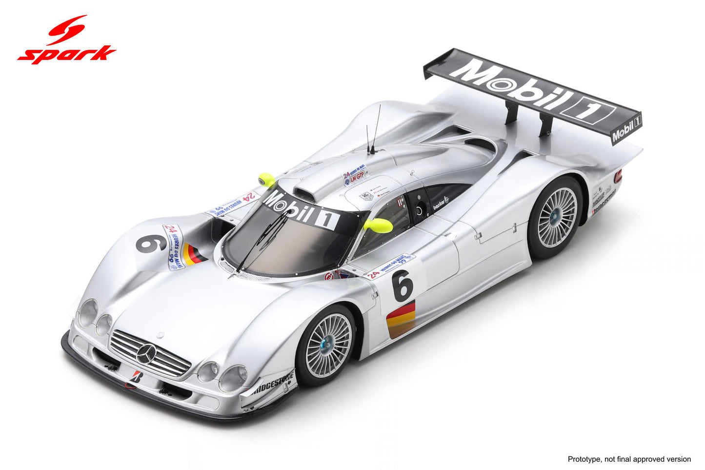 Spark 1/18 Mercedes CLR No.6 Le Mans 24H 1999 (PRE-ORDER)