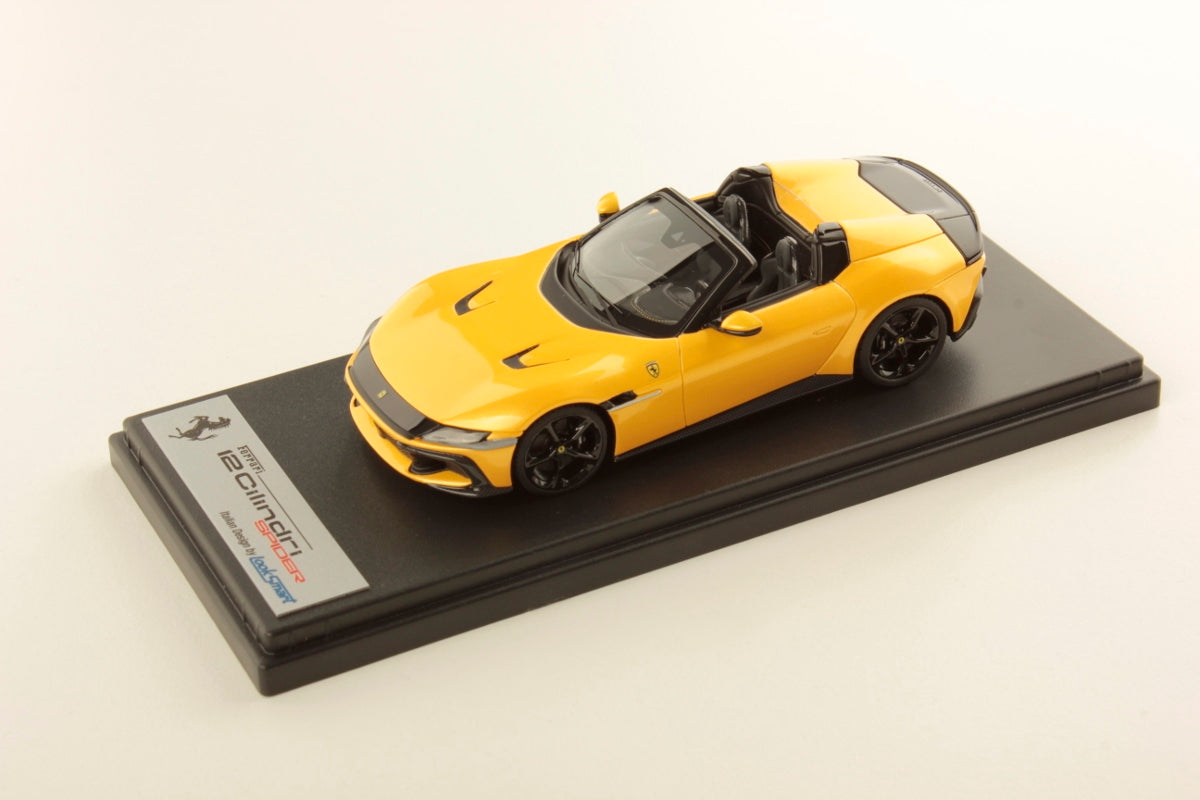 Looksmart 1/43 Ferrari 12 Cilindri Spider (Giallo Tristrato)