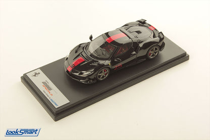 Looksmart 1/43 Ferrari 296 Speciale (Nero Purosangue w/Livery)
