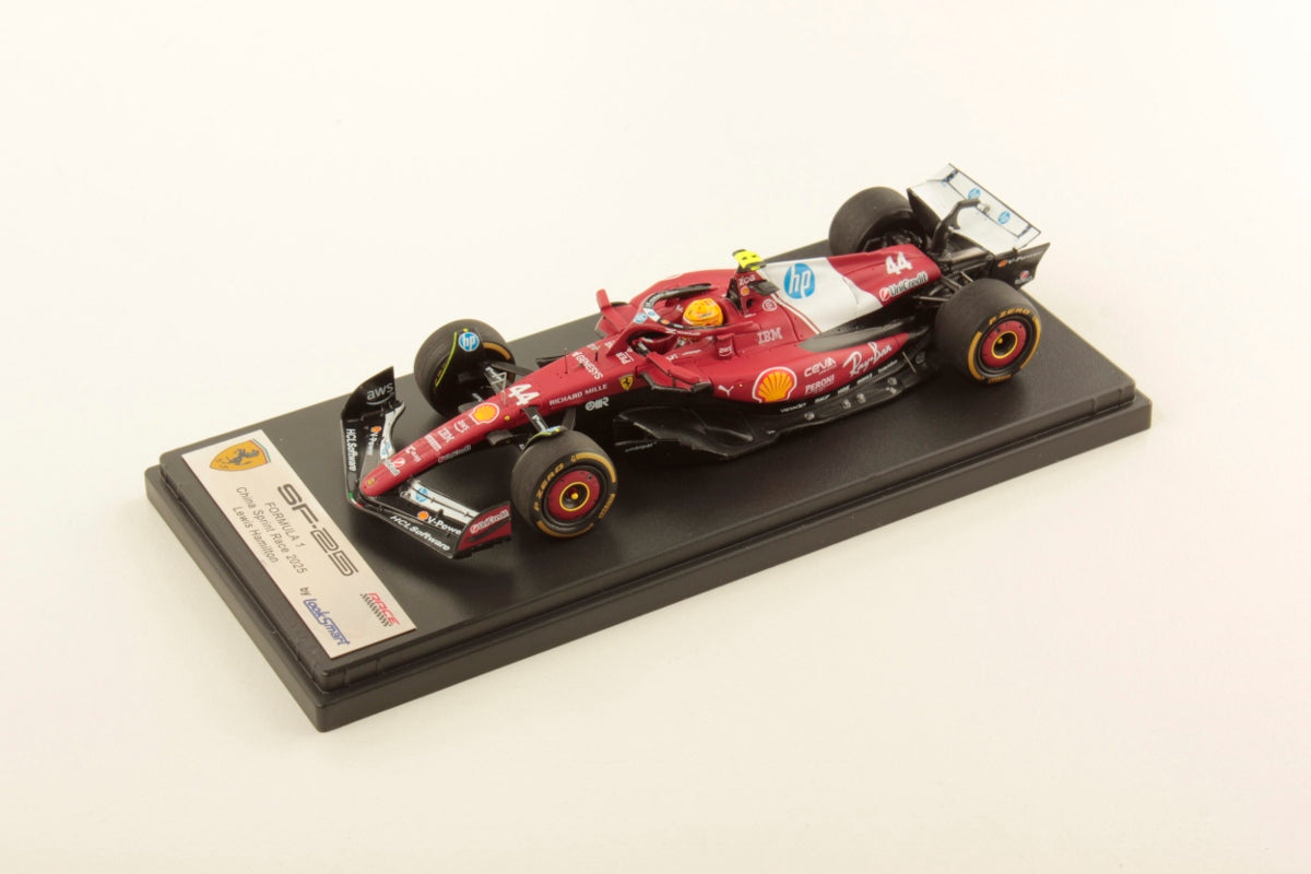 Looksmart 1/43 Ferrari SF-25 China Sprint Race 2025 - Lewis Hamilton - Formula 1