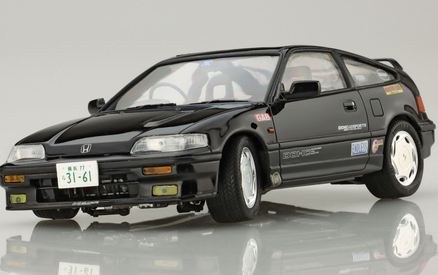 Fujimi 1/24 Honda CR-X Si w/ Carbon Bonnet Decal