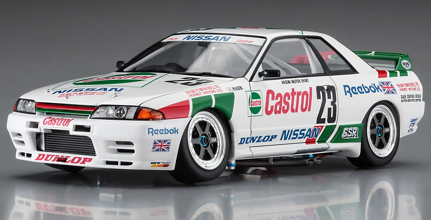 Hasegawa 1/24 Nissan Skyline GT-R (BNR32 Gr.A spec) 1990 Macau Race Winner