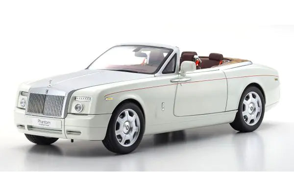 Kyosho Original 1/18 Rolls Royce Phantom Drophead Coupe (English White) 08871EW2