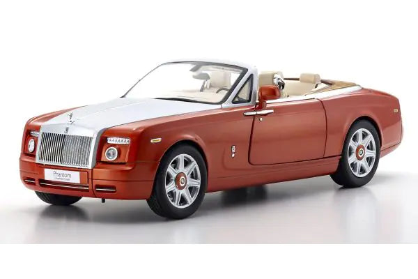 Kyosho Original 1/18 Rolls Royce Phantom Drophead Coupe (Orange) 08871P