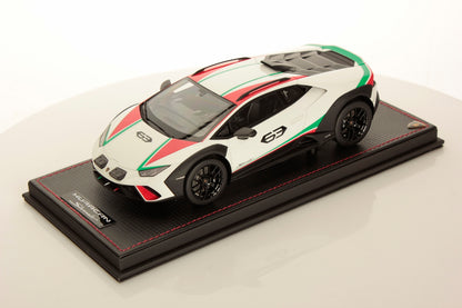 MR Collection 1/18 Lamborghini Huracan Sterrato (Italian Livery Doha Lounge)