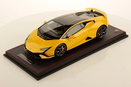 MR Collection 1/18 Lamborghini Huracán Tecnica (Giallo Belenus)