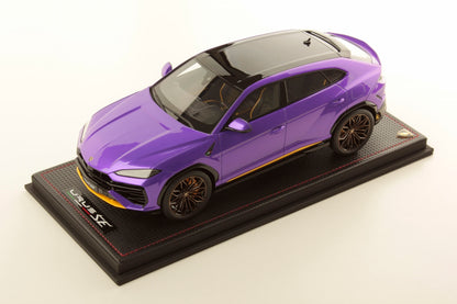 MR Collection 1/18 Lamborghini Urus SE (Viola Pasifae)