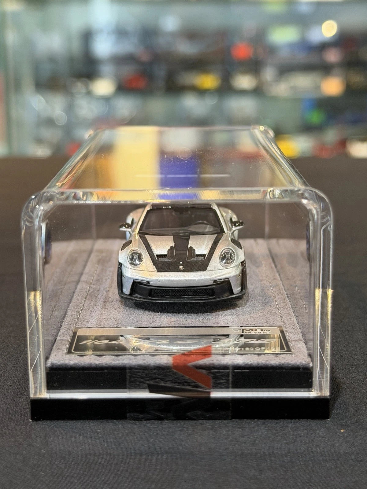 VMB 1/64 Porsche 911 GT3RS (992) Metallic Silver 2026 HEC
