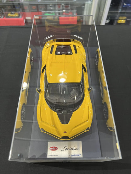 Looksmart 1/18 Bugatti Centodieci (Yellow)
