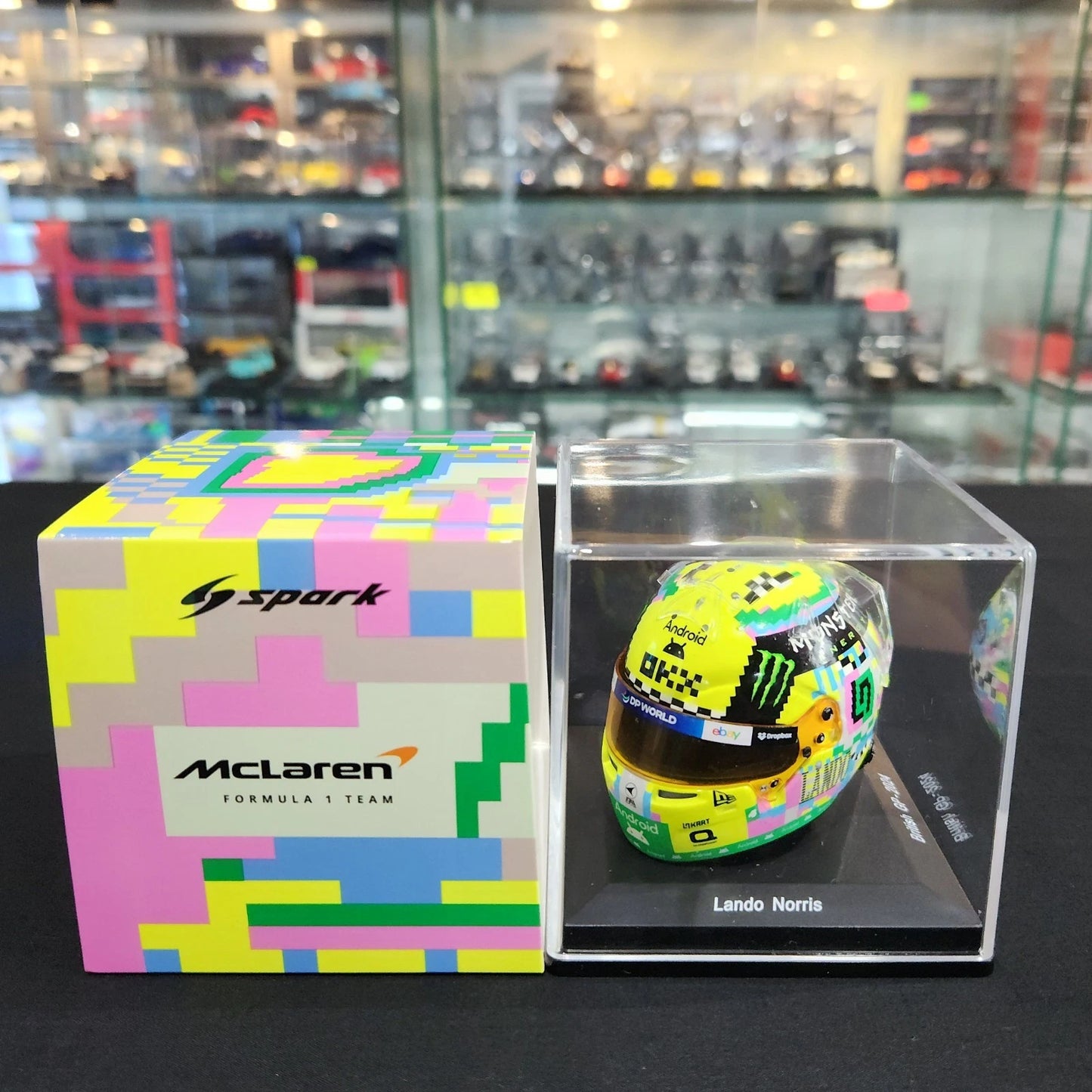 Spark 1/5 Lando Norris McLaren F1 - British GP 2024
