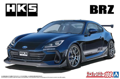 Aoshima 1/24 Subaru BRZ ZD8 Tuned Car #108 HKS TYPE-S