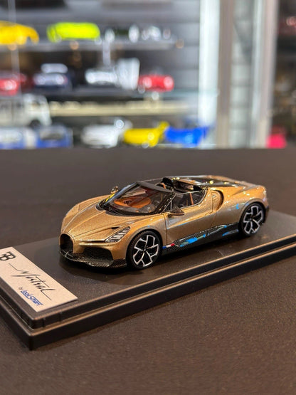 Looksmart 1/43 Bugatti W16 Mistral (Doré)