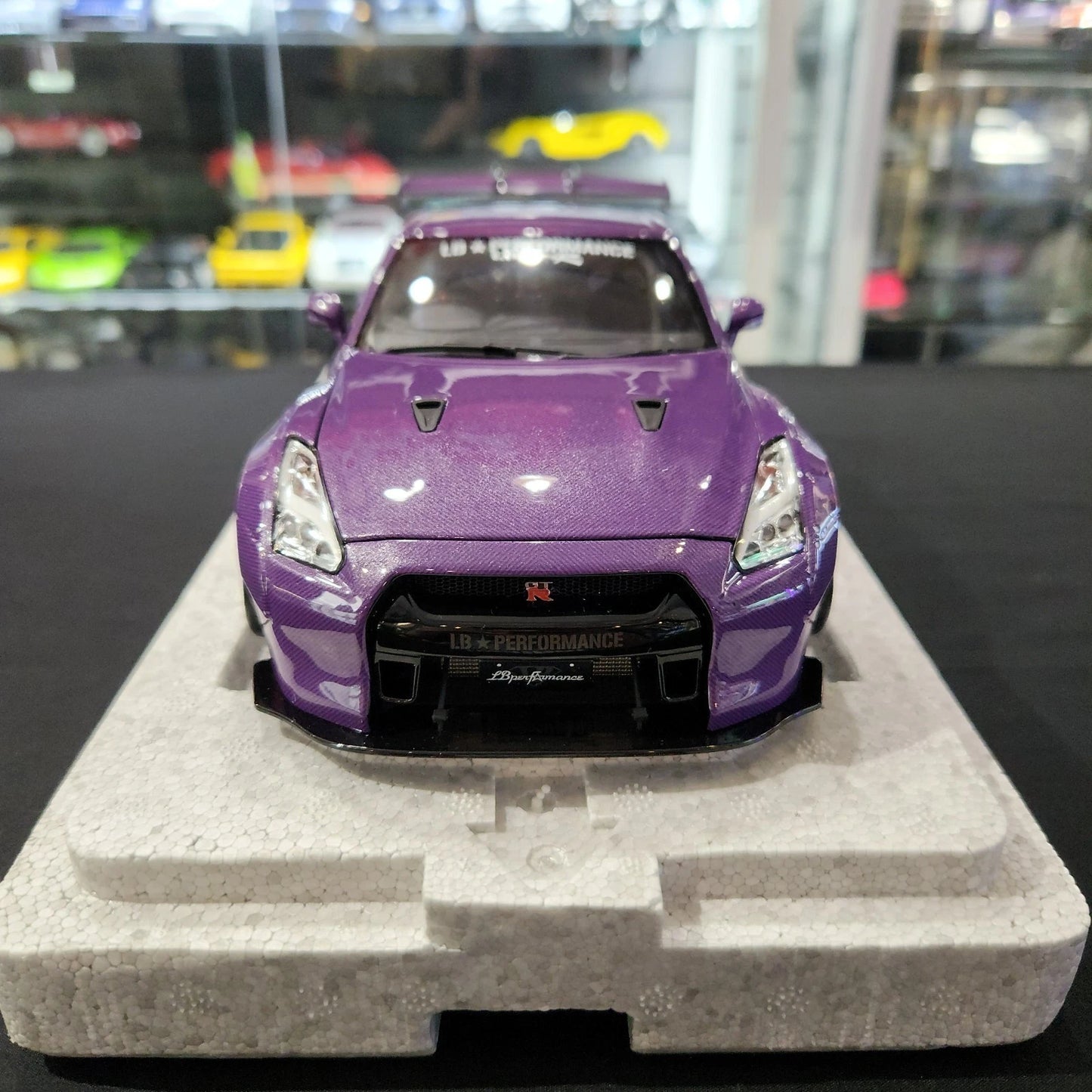 Nissan GT-R LBWK R35 Type I - Purple Carbon - Hobby Expo China