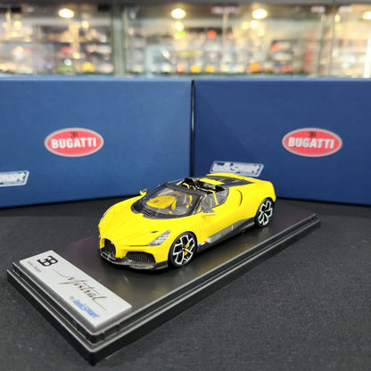 Looksmart 1/43 Bugatti Mistral W16 (Yellow)