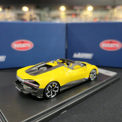 Looksmart 1/43 Bugatti Mistral W16 (Yellow)