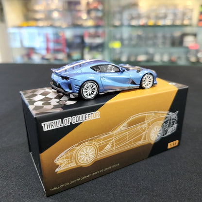 TOC 1/64 Ferrari 812 Competizione (Blu Genziana)