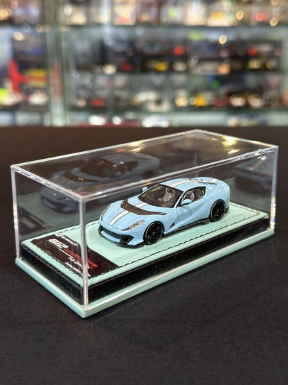 Glamcraft 1/64 Ferrari 812 Competizione (Blue)