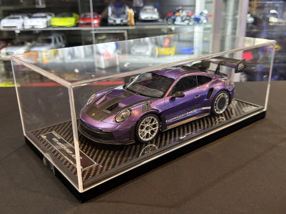 VIP Scale Models 1/18 Porsche 911 GT3RS Manthey Racing (992) Purple Metallic