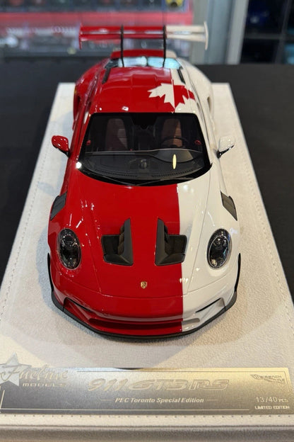 Fuelme 1/18 Porsche 911 (992) GT3RS Weissach PEC Toronto Special Edition