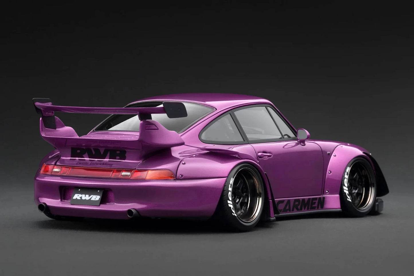 IG3623 Porsche RWB 993 Purple Metallic 1/18 Ignition Model