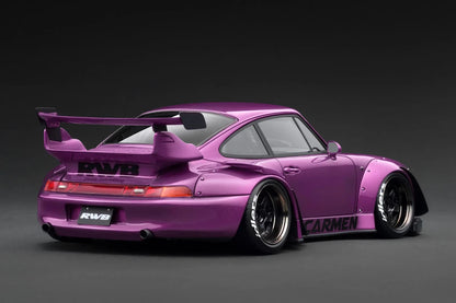 IG3623 Porsche RWB 993 Purple Metallic 1/18 Ignition Model