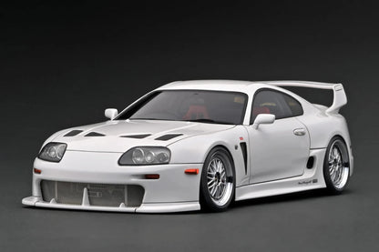 IG3597 Toyota Supra (A80) TRD 3000GT White 1/18 Ignition Model