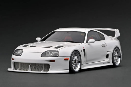 IG3597 Toyota Supra (A80) TRD 3000GT White 1/18 Ignition Model