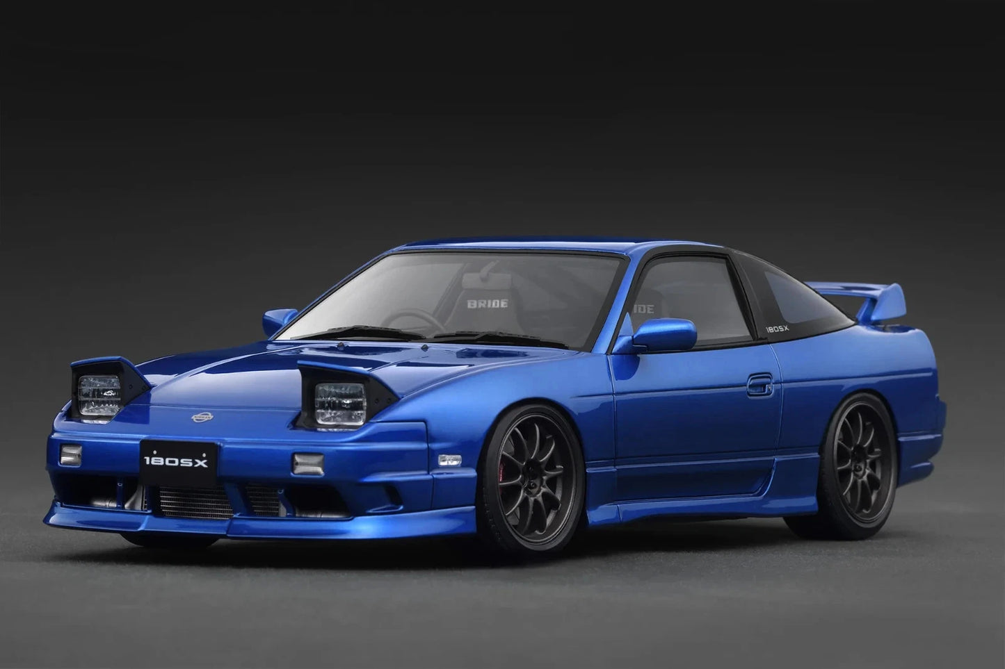 IG3766 Nissan 180SX TYPE X (RPS13) Blue Metallic 1/18 Ignition Model