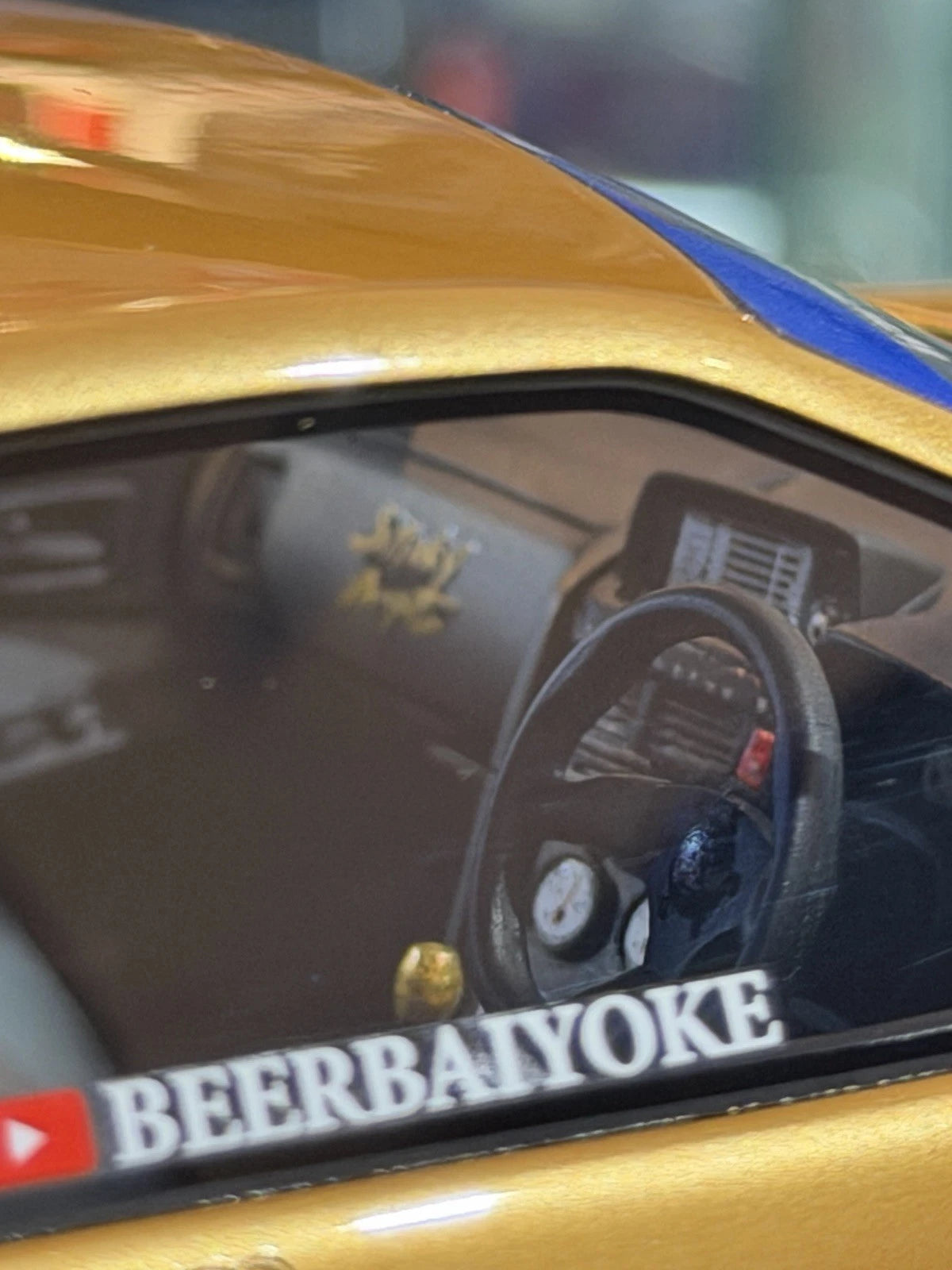 TOP SECRET 1/18 Nissan Skyline GT-R (R34) 'Beerbaiyoke' Thailand - Limited 250