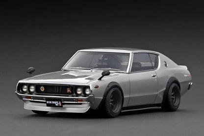 IG3452 Nissan Skyline 2000 GT-R (KPGC110) Silver 1/18 Ignition Model