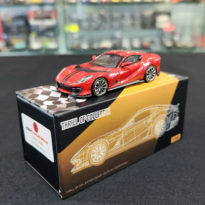 TOC 1/64 Ferrari 812 Competizione (Rosso Corsa)