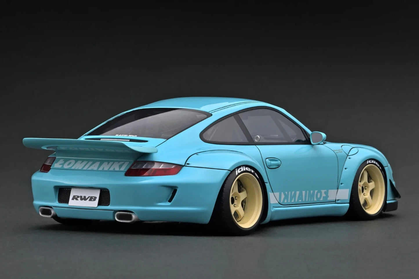 IG3257 Porsche RWB 997 Green 1/18 Ignition Model