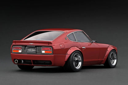 IG3114 Nissan Fairlady Z (S30) STAR ROAD Red Metallic 1/18 Ignition Model