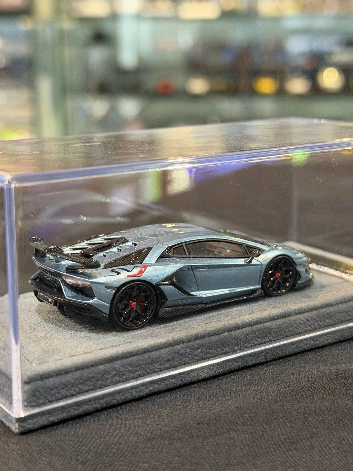 GRADE PRO 1/64 Novitec Lamborghini Aventador SVJ (Sky Blue)