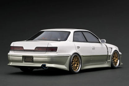 IG3580 VERTEX Toyota Chaser JZX100 MARK-II Pearl White/Champagne Gold 1/18 Ignition Model
