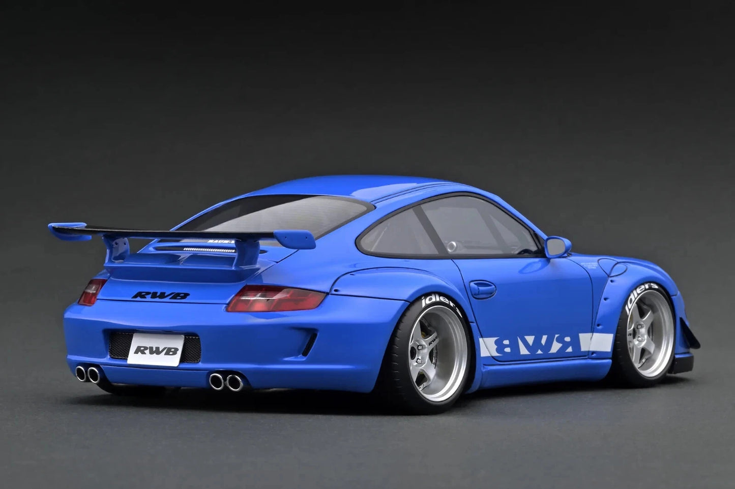 IG3256 Porsche RWB 997 Blue 1/18 Ignition Model