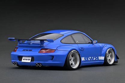 IG3256 Porsche RWB 997 Blue 1/18 Ignition Model