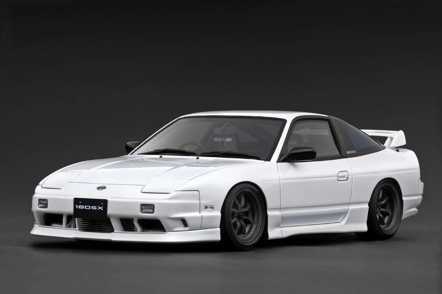 IG3760 Nissan 180SX TYPE X (RPS13) White 1/18 Ignition Model