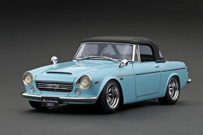 IG2711 DATSUN Fairlady 2000 (SR311) Light Blue 1/18 Ignition Model