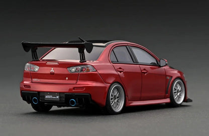 IG2569 Mitsubishi Lancer Evolution X (CZ4A) Red Metallic 1/43 Ignition Model