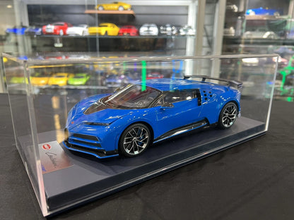 Looksmart 1/18 Bugatti Centodieci (Agile Bleu)
