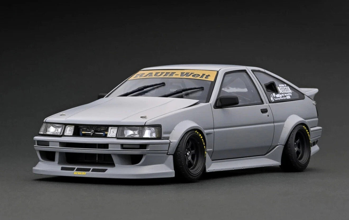 IG2607 RWB Toyota AE86 Matte Gray 1/18 Ignition Model