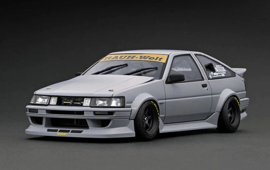 IG2607 RWB Toyota AE86 Matte Gray 1/18 Ignition Model
