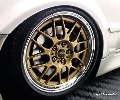 IG3580 VERTEX Toyota Chaser JZX100 MARK-II Pearl White/Champagne Gold 1/18 Ignition Model