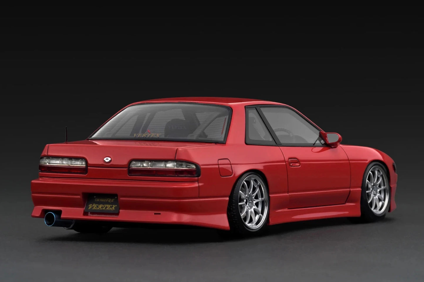 IG3584 VERTEX Nissan S13 Silvia Red 1/18 Ignition Model