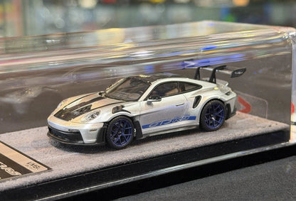 VMB 1/64 Porsche 911 GT3RS (992) Metallic Silver 2026 HEC